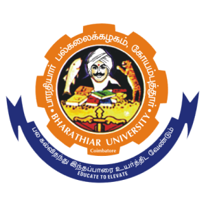 Bharathiar University logo